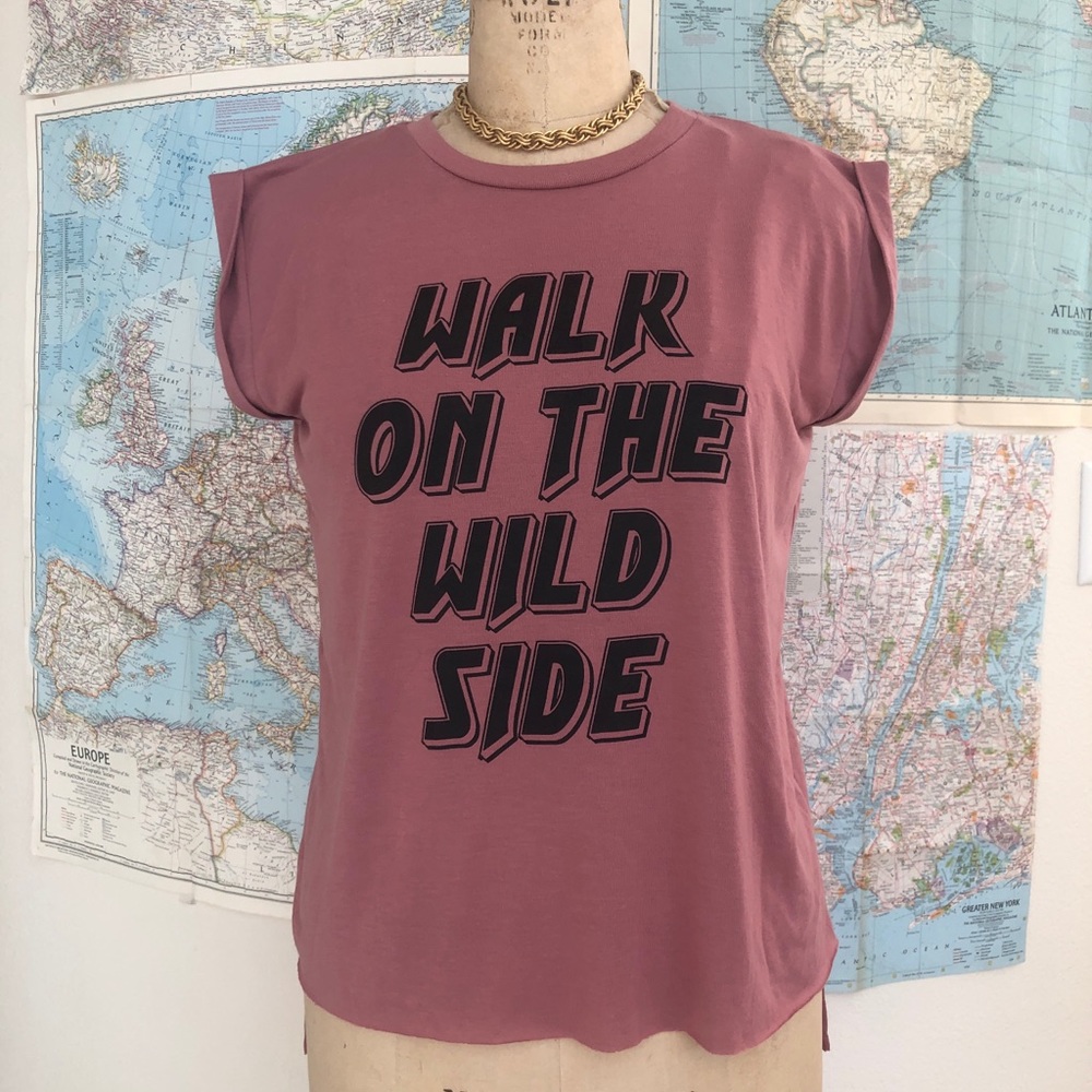 Vici Walk on the wild side T-shirt top - Picture 3 of 6